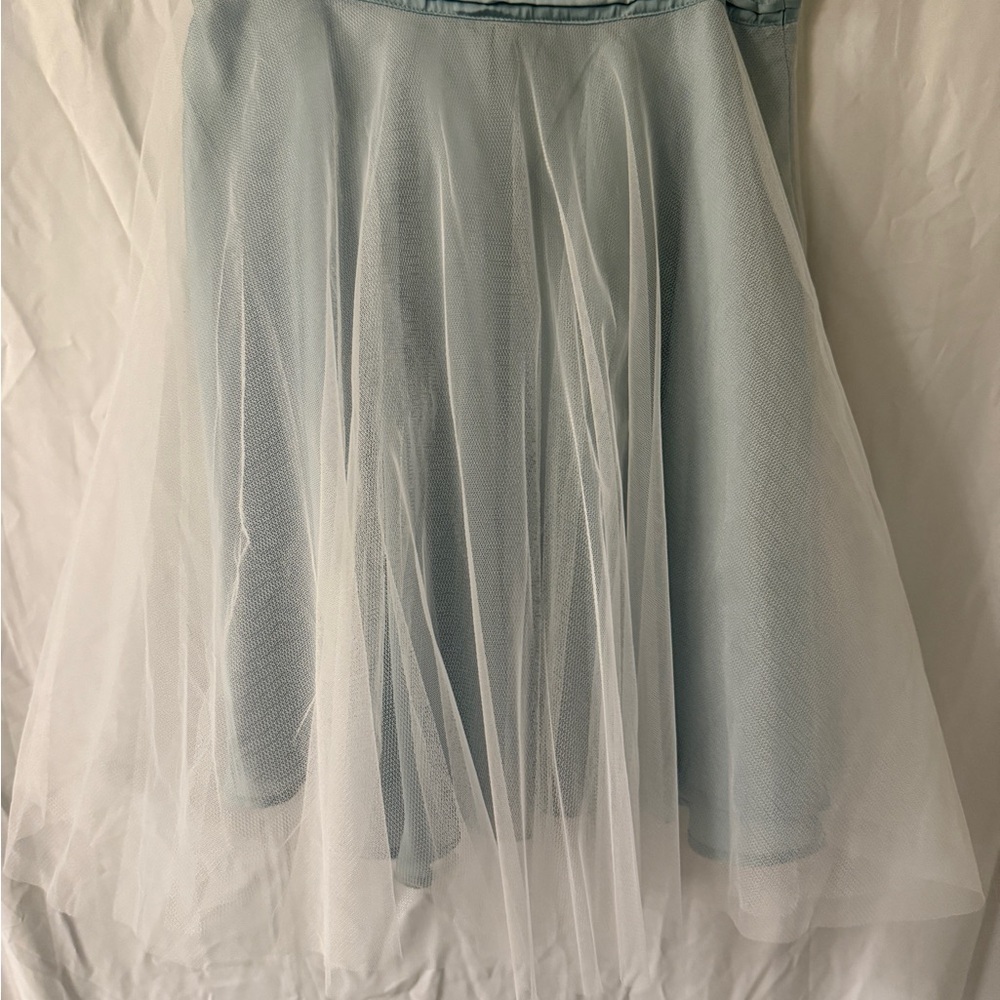 Ryu Elegant Mint Green Tulle Skirt size Medium - Picture 2 of 13